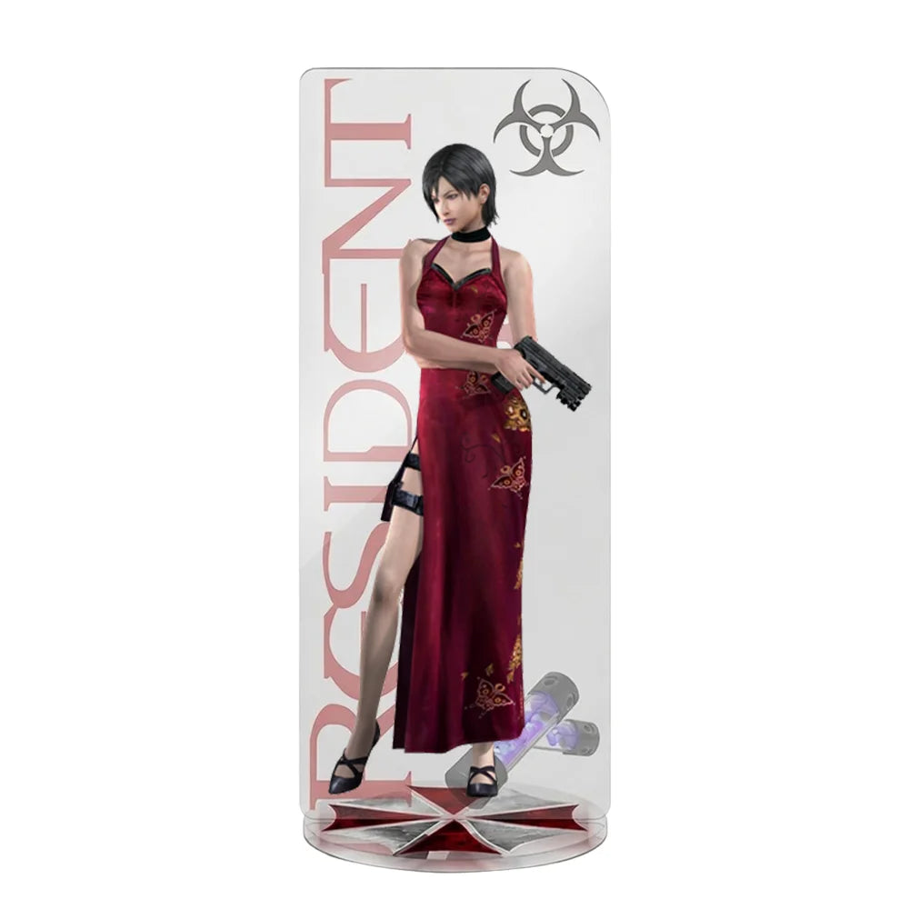 New Resident Evil Requiem Leon Scott Kennedy Grace Ashcroft 15CM Acrylic Stand keychain Figure Desk Decor Collect gifts