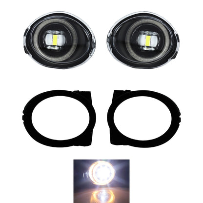 LED Fog Light For BMW E46 M3 3 SERIES 2001-2005 Fog Lights Grill Bezel For BMW E39 M5 1995-2004 Fog Lamp Cover Headlight Frame