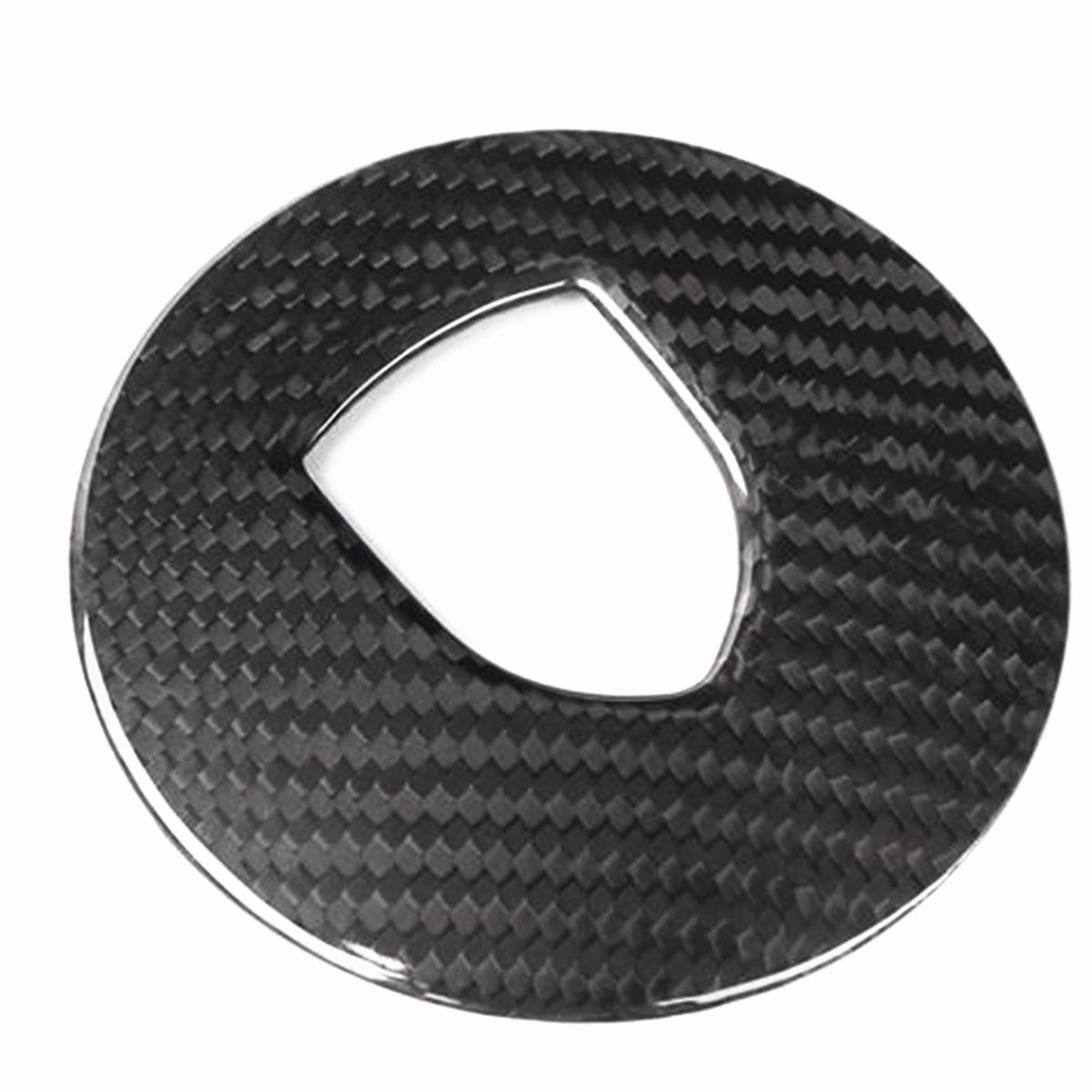 For Porsche 718 911 Cayenne Macan Cayman Car Interior Sitcker Carbon Fiber Steering Wheel Panel Cover Trim Center Board Frame