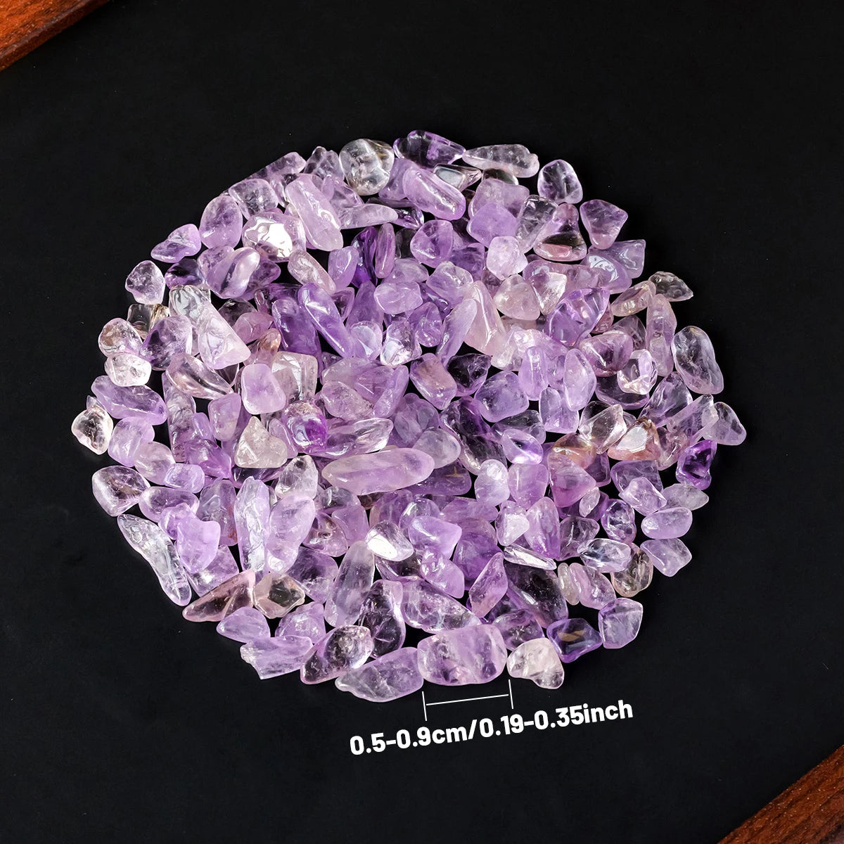 100g Natural Dreamy Amethyst Crushed Stones Brazilian Amethyst Cleansing Stones Mini Landscape Fish Tank Home Office Decoration