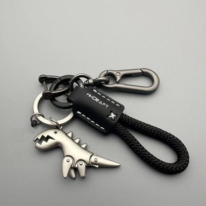 Car Keychains and Motorcycle Decorative Accessories, Woven Rope Metal Keychains, Handbag Pendants, Small Gifts For Backpack