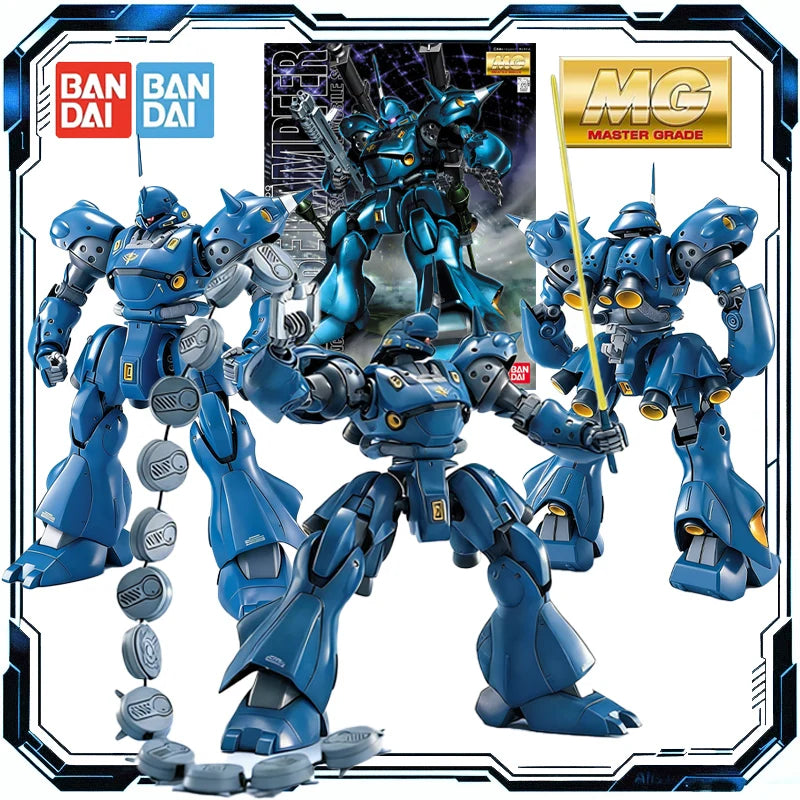 Bandai Original GUNDAM MG 1/100 War in The Pocket  MS-18E Assembly Model Action Figure for Gift