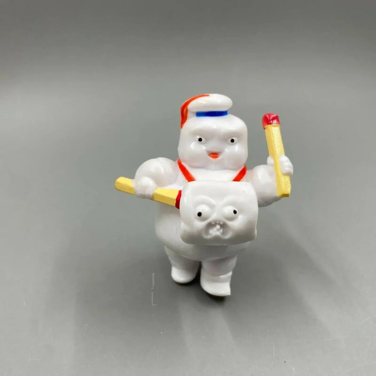 6pcs cute Vintage Ghostbusters 3 Stay Puft Marshmallow Man Sailor Action Figure Toy Doll