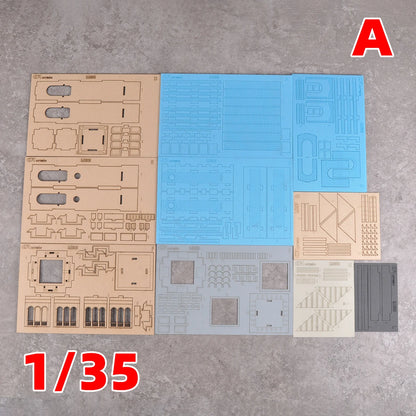 Assembly Architectural Model Miniature Sand Table Building Bungalow Railway Station Ticket Office Diorama Scale Model Kit 1/35