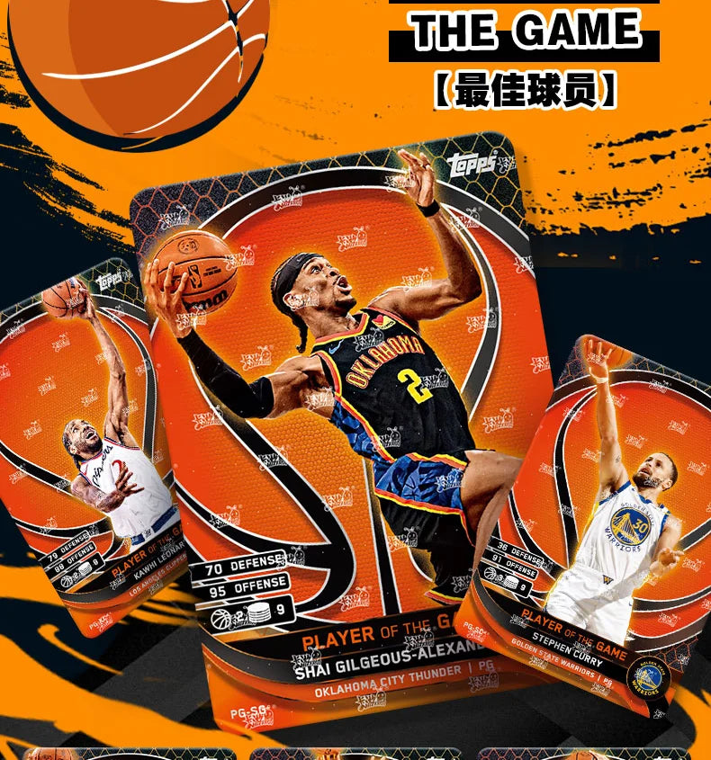 In Stock Card Game TOPPS Star Card 2025 NBA MATCH ATTAX Basketball Battle Energy Package Genuine Card Collection Gift
