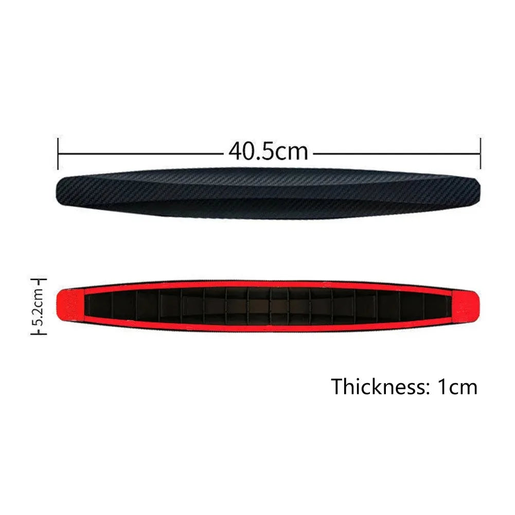 4/2 Piece Auto Car Bumper Protector Corner Guard Anti-Scratch Strips Sticker Protection Body Protector Molding Valance Chin