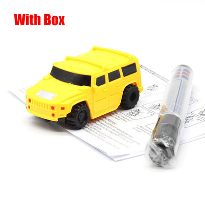 Creative Original Inductive Car Line Follower Magic Pen Toy Follow Any Line You Draw Xmas Gifts Educational Toy