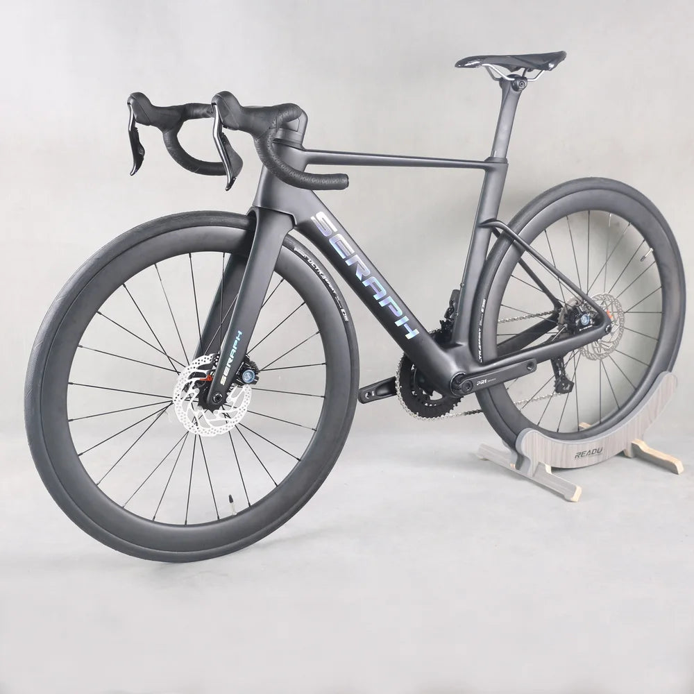 Bicycle Full Carbon Light Weight Road Bike With WheelTop Wireless Electric Group Set carbon wheels TT-X71