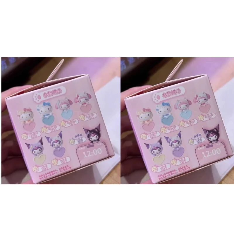 Genuine Sanrio Guardian Meow Group Hipper Series Blind Box Hello Kitty Cute Mini Collection Desktop Ornament Fashion Trend Gift