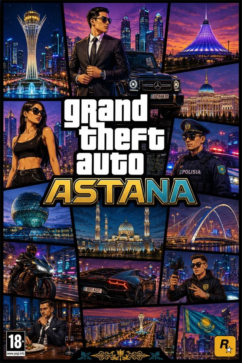 Cool G-Grand The A-Auto Canvas Painting Series 5 6 Hot Game Poster Wall Art Modern Home Boy Bedroom Gaming Room Decor Print Gift