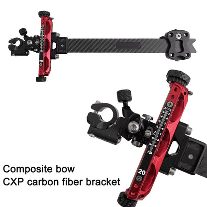 Universal Left Right Hand 9 Inch Archery Compound Bow Sight