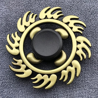 New Bronze Metal Alloy Fidget Spinner R188 Mute Bearing Hand Spinner Fingertip Gyro Stress Relief Toys Gifts