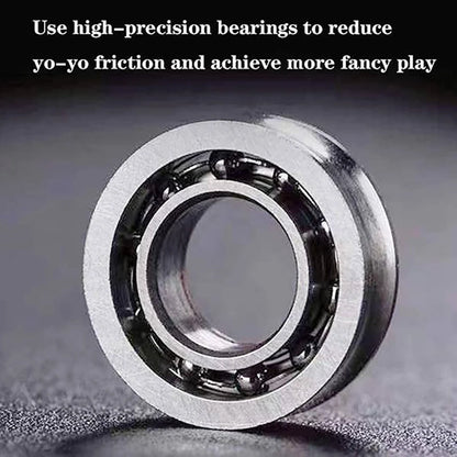 Competition Edition Magic Yoyo Aluminum Alloy Professional Yo-Yo Best Unresponsive Metal Yo-Yo Classic Toys for Kids Yoyo Factor