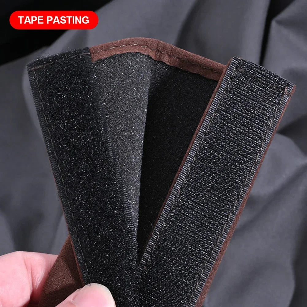 Car seat belt shoulder guard Comfortable Seatbelt Cover Pad Built-In Anti-Slip Silicone Strip Safety Strap Cushion For Driving