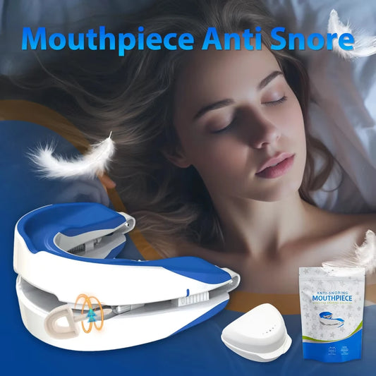 Anti Snoring Bruxism Mouth Guard Snoring Prevention Sleeping Aids Apnea Guard Teeth Device Mouthpiece Anti Snore Stop