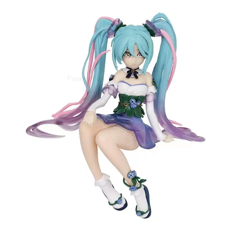 Anime Figure Wedding Dress Action Figures Kawaii Swimsuit Vocaloid PVC Collectible Model Toys Girl Gift