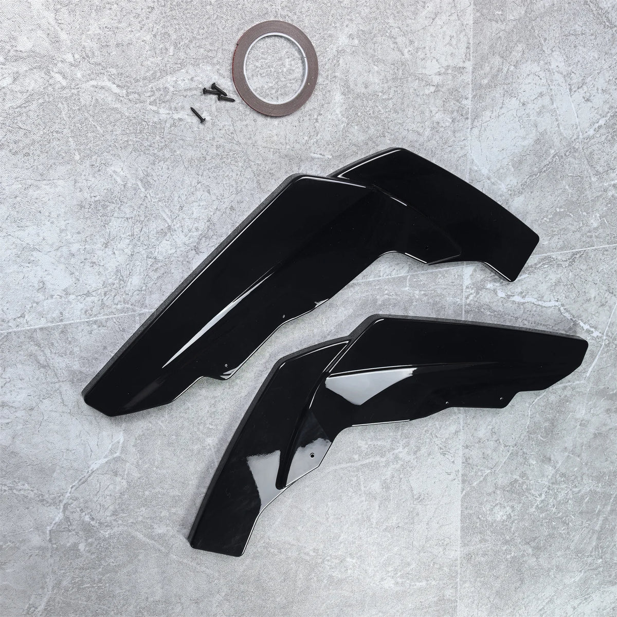 Gloss Black MP Style ABS Rear Splitter Diffuser For BMW G87 M2 3.0T L6 MT/AT 2023-2026 Rear Bumper Trim Canards Bodykits