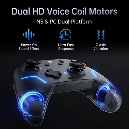 MACHENIKE G6V2 Tri Mode Gamepad Wireless Controller for Nintendo Switch 2 TMR Joystick 1000Hz Polling Rate Controller