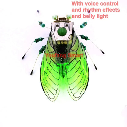 STEAM DIY Robotic Insects Science Invention Electronic Animal for School Competition Non-soldered DIY Kit Stem Toys Robot Animal