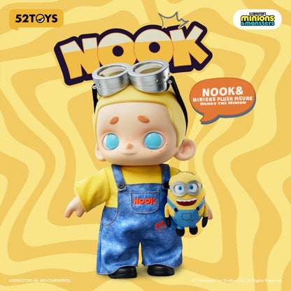 52TOYS NOOK & MINIONS Plush Figure Anime Figure Edition Collection Ornaments Surprise Gift Toys