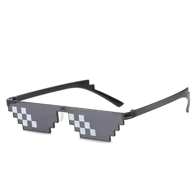 Hot 20 Styles Fashion Sunglasses Kids Cos Play Action Game Toy Cosplay Square Glasses with EVA Case Toys for Children Gift