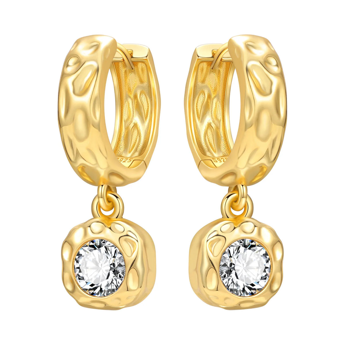Original 925 Sterling Silver Planet Starlight Earrings Fashion 18K Gold Hoop Earring for Women Piercing Jewelry Aretes Gifts