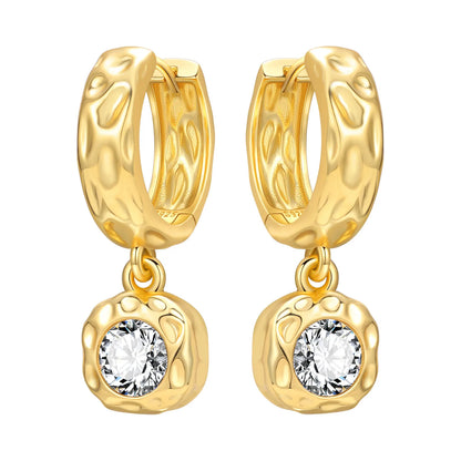 Original 925 Sterling Silver Planet Starlight Earrings Fashion 18K Gold Hoop Earring for Women Piercing Jewelry Aretes Gifts