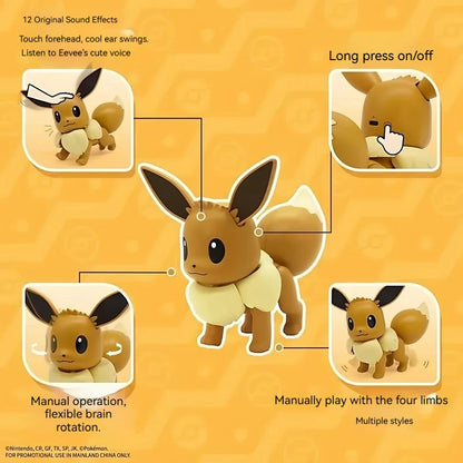 PokéMon Charmander Eevee Articulated Action Figures Model Kit Portable Humidifier Electric Model Spray Play Collectible Toy Gift