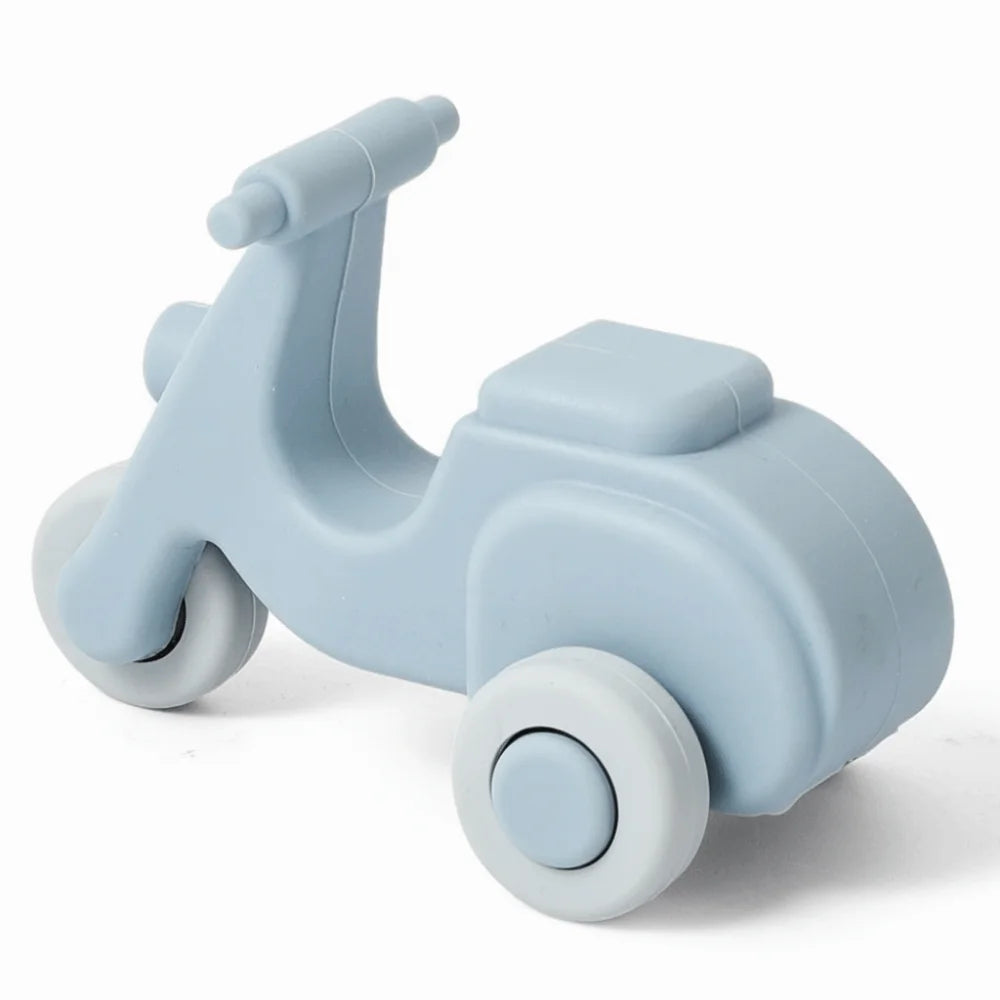 Hand-Eye Coordination Teether Silicone Teether Food Grade BPA Free Silicone Car Cartoon Baby Silicone Car Children