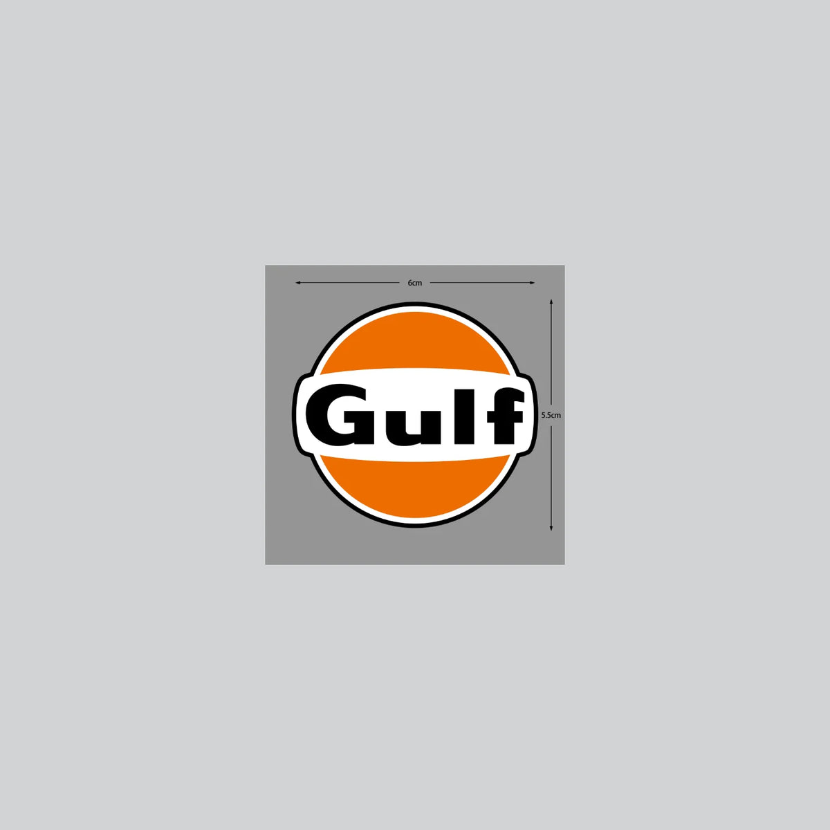 Car Sticker Gulf Vintage Style Truck Vinyl Decal Gasolin Petroleum Racing Gas Waterproof Decals PVC for Tesla 9-11 917 917LH 918