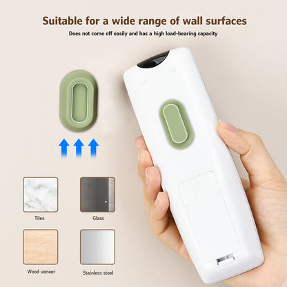 Magnetic Remote Control Bracket, Self-Adhesive Wall Mounted Storage Bracket for Remote Controls, Household Goods Storage
