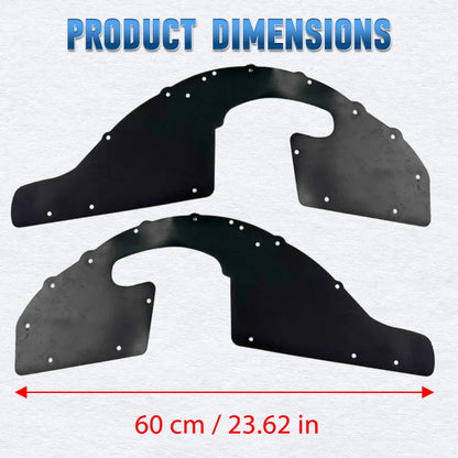 For Toyota FJ Cruiser 2011-2022 Land Cruiser Prado LC150 2010-2020 Front Mudflaps Splash Guards Mud Flaps Fender Liners Shield
