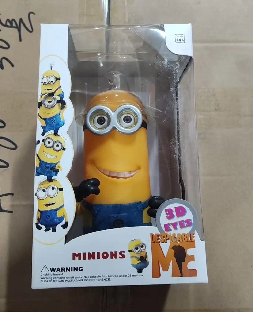 Despicable Me Agnes Minions 3D Eyes Gifts Toy Model Anime Figures Collect Ornaments