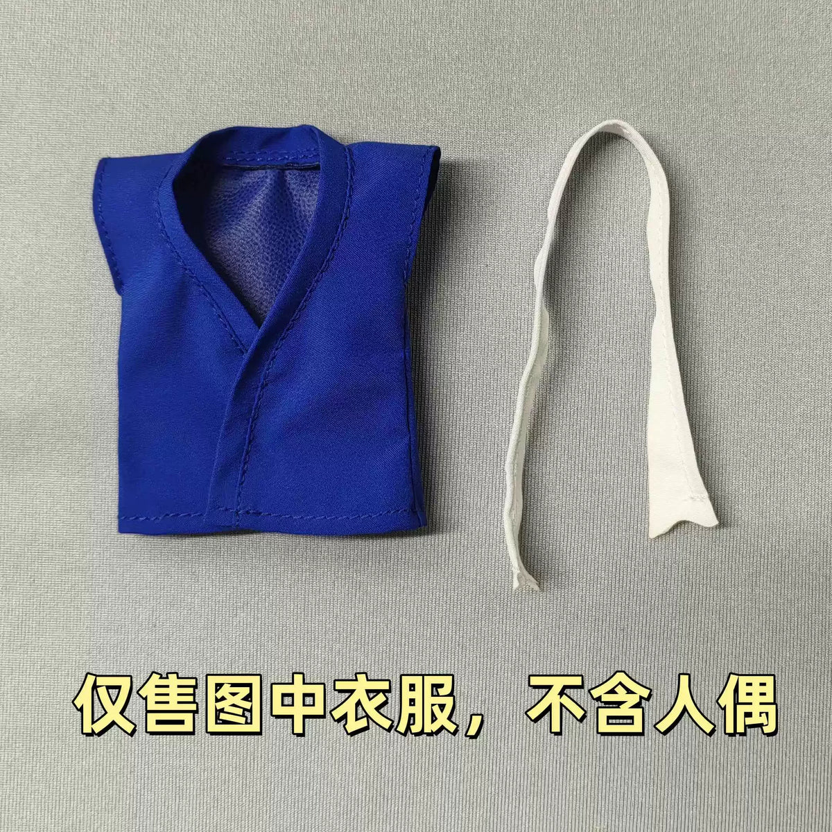In Stock Shf 1/12 Scale Toys Goku Daoist Robe Orange Blue Uniforms Dragon Ball Series Figures Training Suit Goku Clothes Model