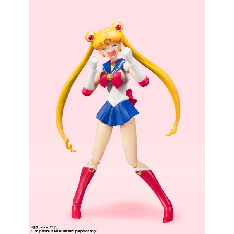 【Spot Goods】Original Bandai Super Heroine Figure Sailor Moon Usagi Tsukino Collectible Gift