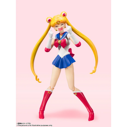 【Spot Goods】Original Bandai Super Heroine Figure Sailor Moon Usagi Tsukino Collectible Gift