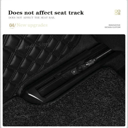 Car Floor Mats for Porsche Macan 2014 2015 2016 2017-2026 Custom Auto Foot Pads Automobile Carpet Cover Interior Accessories