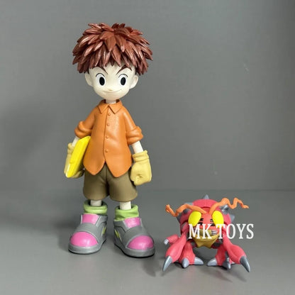 Anime Digimon Adventure Figures Eight Main Characters Action Figures Pvc Collection Model Toys for Children Gifts 5-16cm