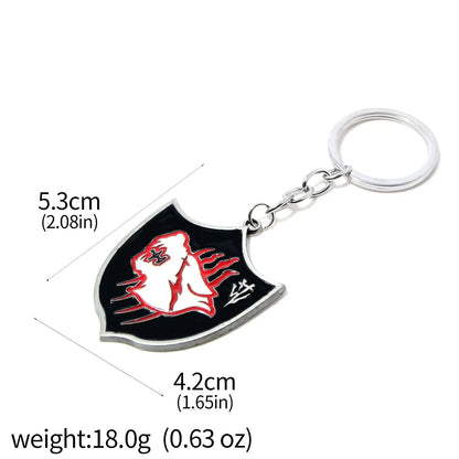 Game Resident Evil Raccoon City Badge Keychain STARS Brooch 1969 Police Badge Pin Hat Lapel Clothing Accessories Souvenir Badge