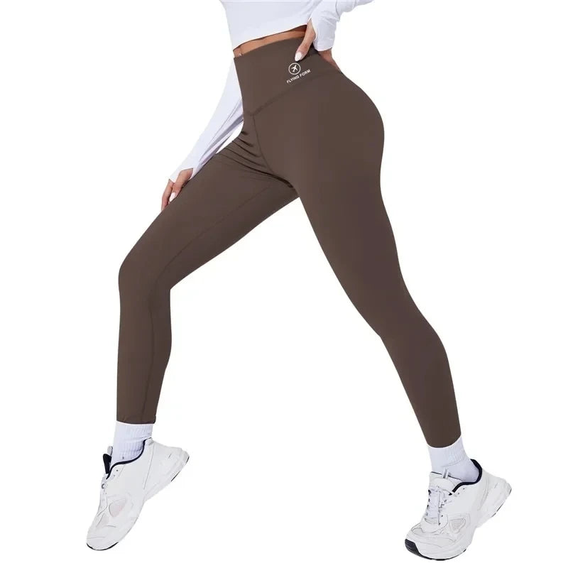 1pc Women High Waist Yoga Leggins Gym Sports Tights Woman Running Pants Sexy Butt Lifting Leggings Gym Fitness Push Up Leggins ﻿