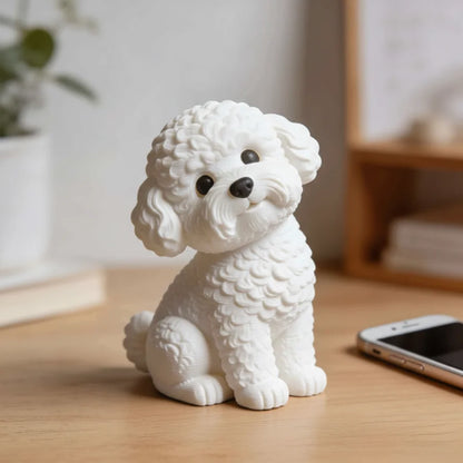 Cute Pet Dog Ornaments, Miniature Dog Figurine Crafts, Room Decor, Scene Decoration, Wedding Supplies, Office Desk Decorations