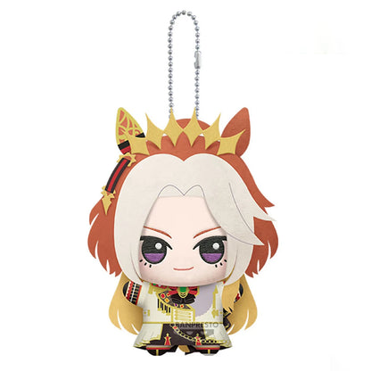 12cm New Uma Musume Pretty Derby Plush Toys UMPD Kitasan Black Almond Eye Anime Game Character Merchandise Keychain For Fan Gift