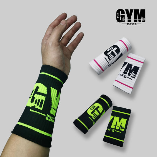 Wrist Sweatbands, Slim Fit Design for Weightlifting, Gym, Workout, Cross Training, Weight Lift, Sports, 6.3 inch Sweat Wicking
