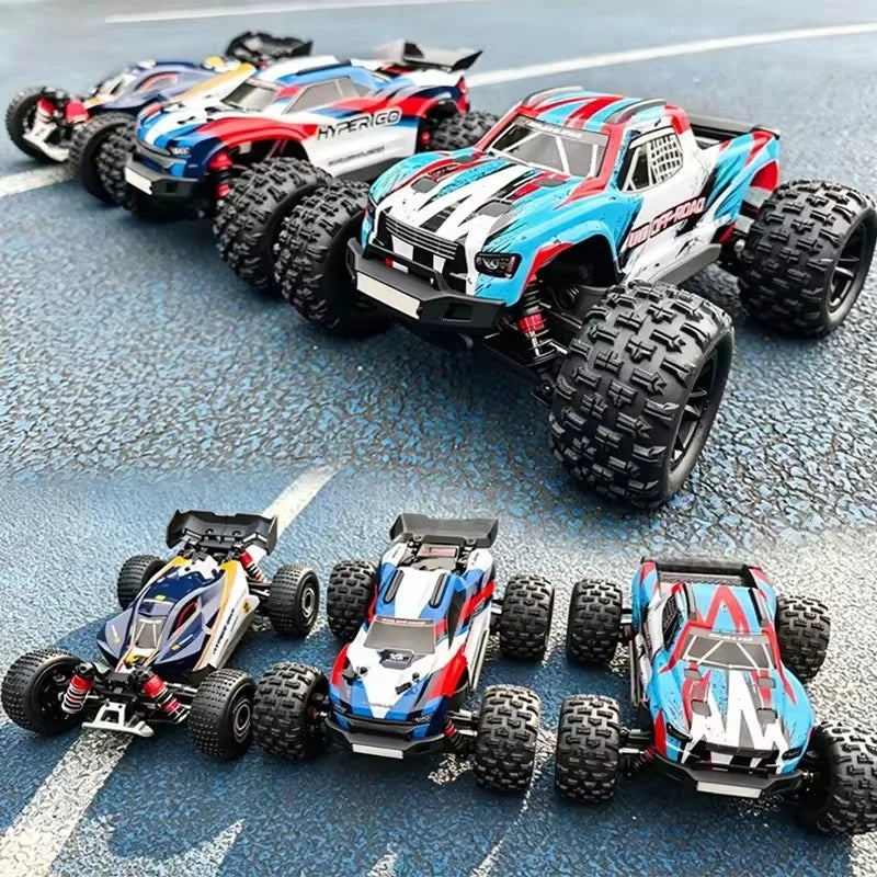 90KM/H Brushless RC Car 4WD Big Electric High Speed Off-Road Climbing Remote Control Drift Car Vehical Truck RC Racing Car Toys