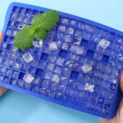 1 Piece Silicone Mini Ice Tray, 160 Ice Cube Molds, 1cm Small Ice Cubes, Summer Home Ice Tray Mold