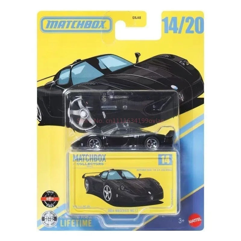 Matchbox GBJ48-F Series,Porsche 911/356 Totota MR2 Dodge Challenger Chevy,1:64 Diecast Model Car,Collector's Gift for Kids Toy