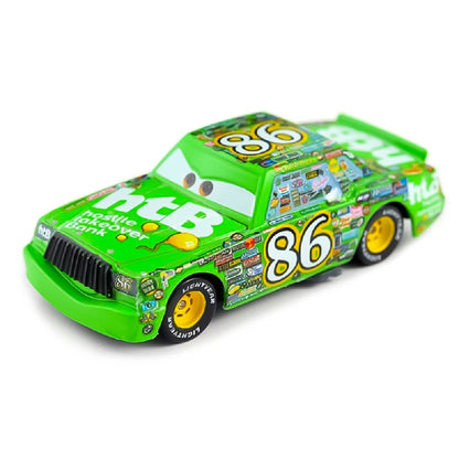 Pixar Cars 3 Lightning McQueen Jackson Storm Anime Cartoon Characters Alloy Diecast Model Toy Cars Fire Engine Children's Gifts