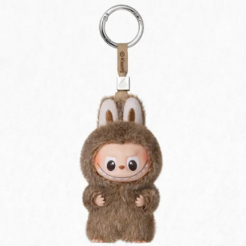 Genuine Pop Mart Pin For Love Labubu V4 The Monsters Blind Box Cute Keychain Christmas Mystery Gift