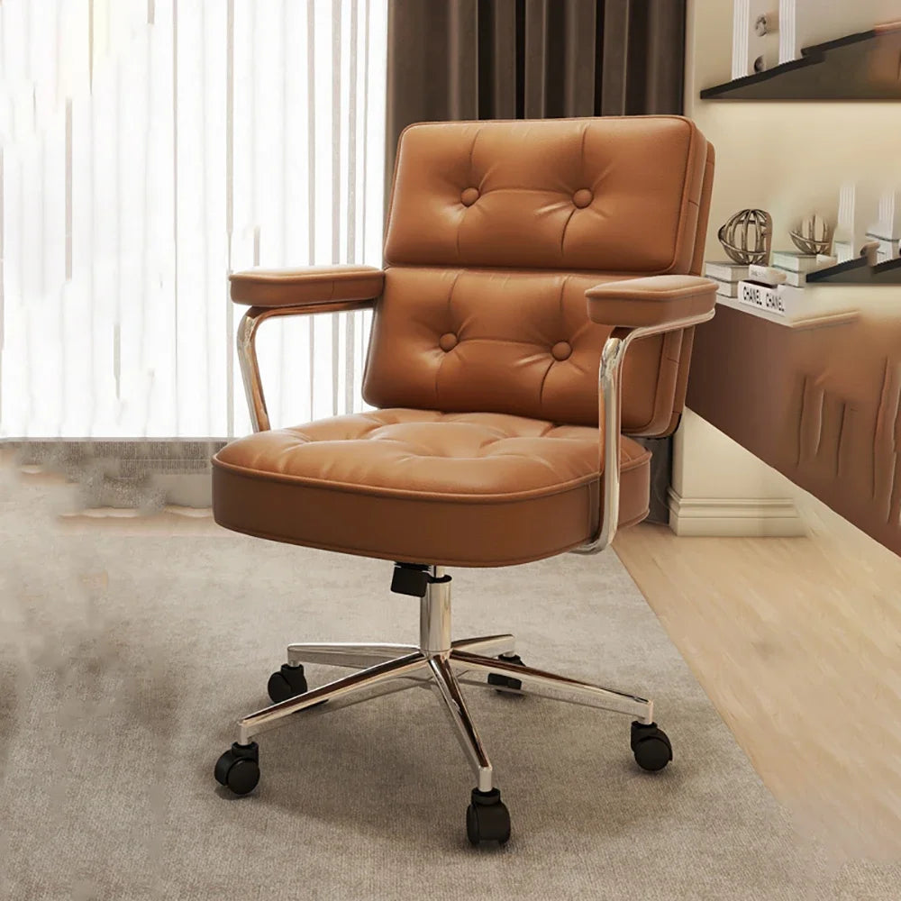 Mobile Trendy Office Chair Swivel Nordic Simple Modern Game Chair Personalized Portable Chaise De Bureaux Office Furniture