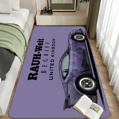 Tokyo JDM RWM Sports Car Carpet for Home Decor Floor Mat Living Room Rugs Bedroom Hallway Non-Slip Carpet Kitchen Rug Doormats
